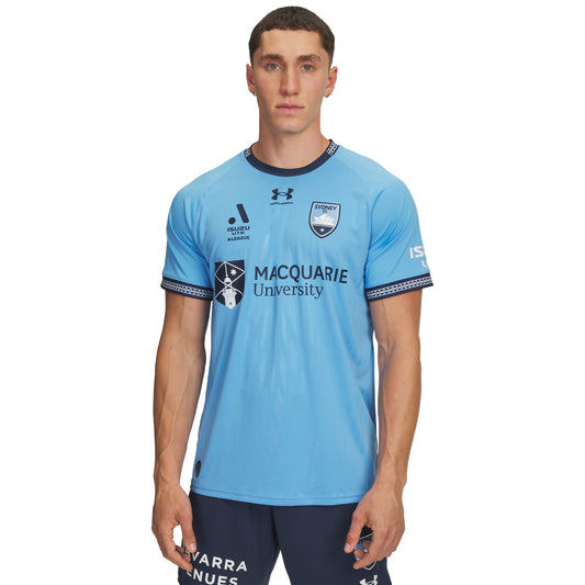 Sydney FC 2025/26 Replica Home Jersey Mens